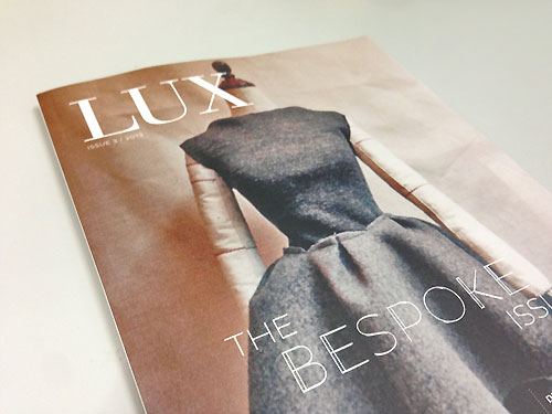 LUX Issue 3 /2013 - The Bespoke Issue