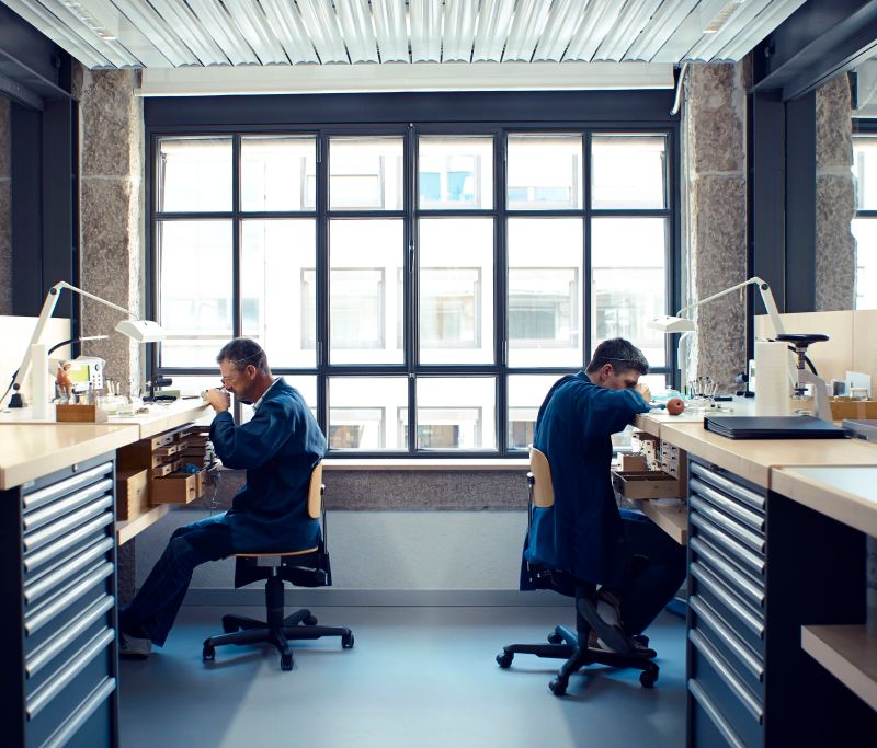 FP Journe watchmakers at work