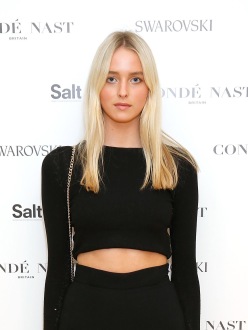 Model Maddie Demain at Salt Launch Party